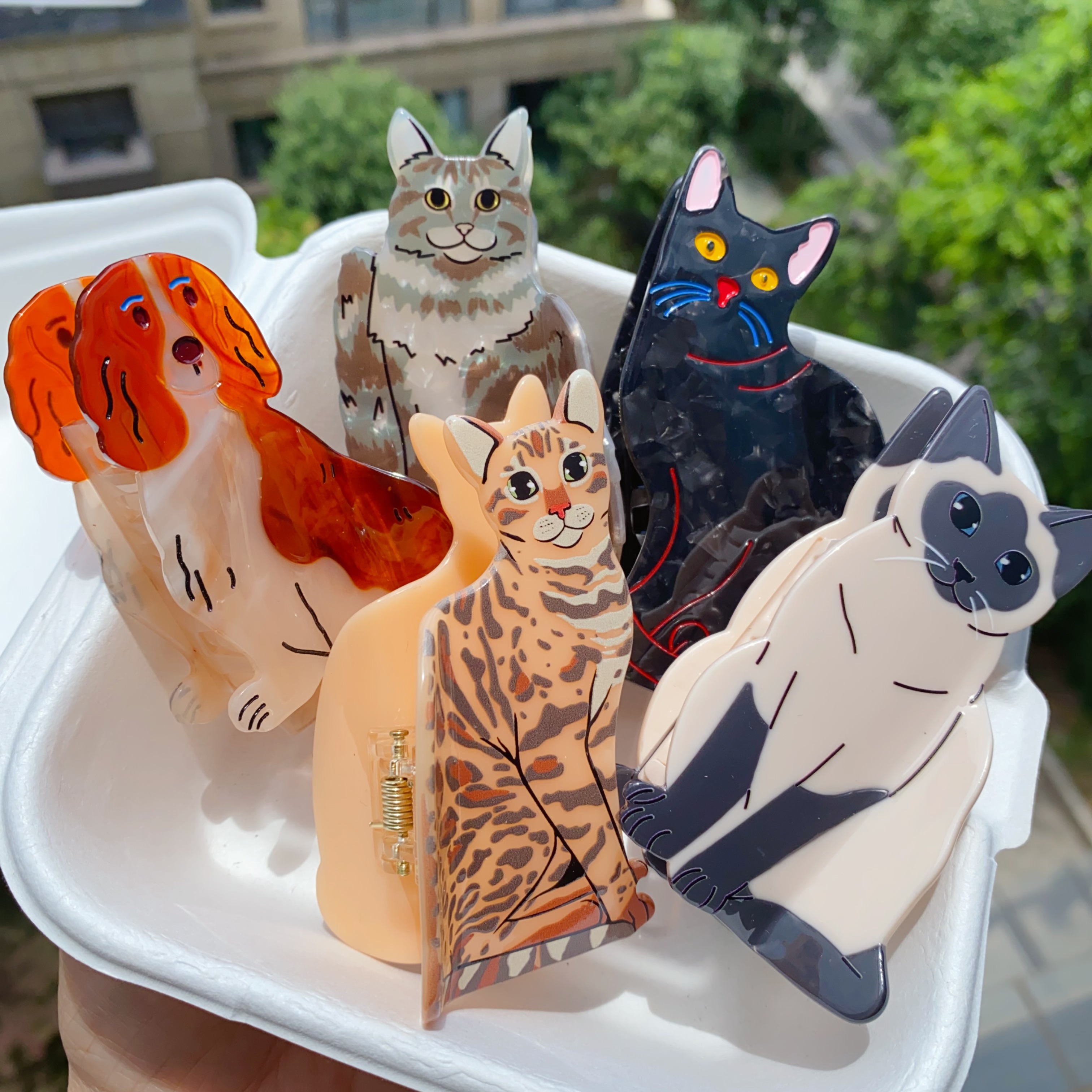 Cat Claw Bark - Realistic Cat & Dog Acetate Hair