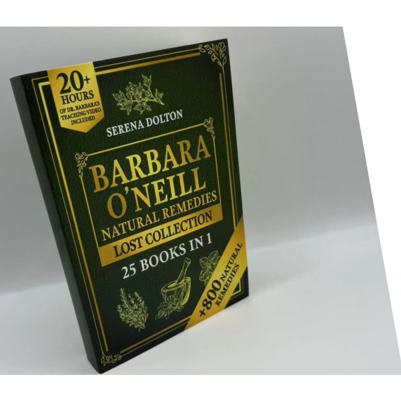 Herbal Wellness Book - Herbal Remedies Lost Collection Book Natural