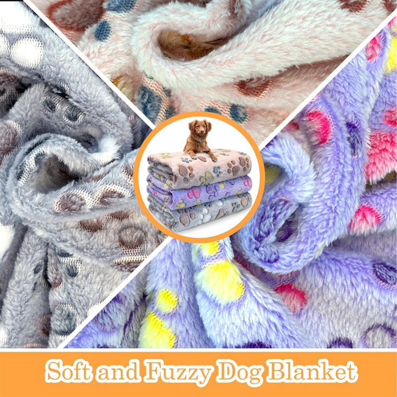 Pet Blanket Cute Dog Paw Print - Cat Claw Bark incelemesi ve fiyatı