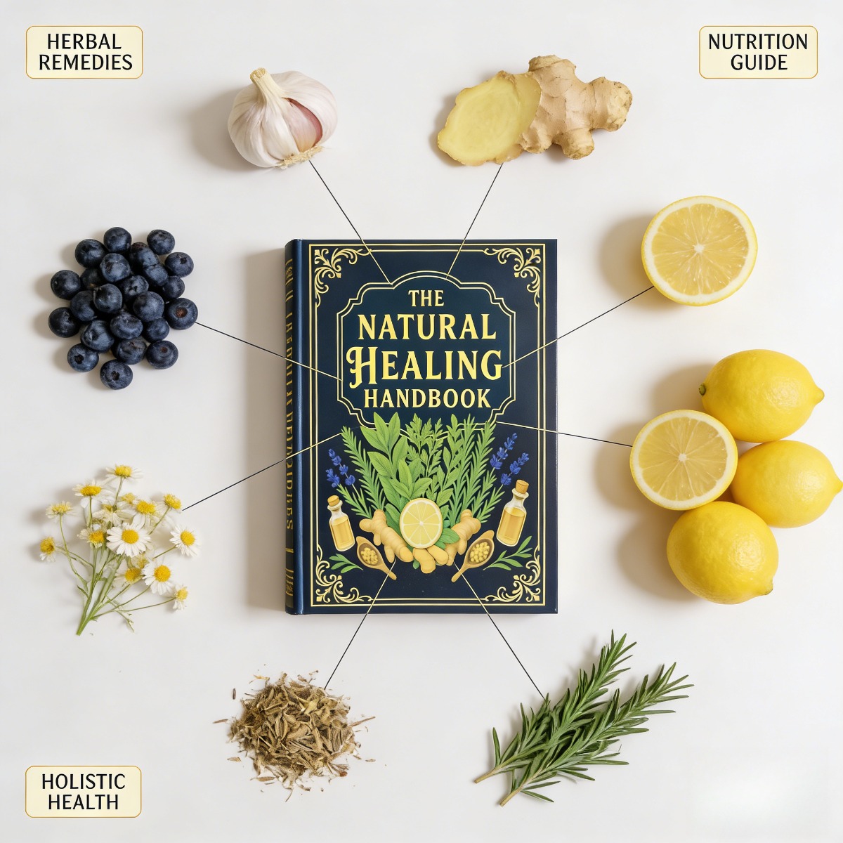 The Natural Healing Handbook E - Herbal Holistic Wellness incelemesi ve fiyatı