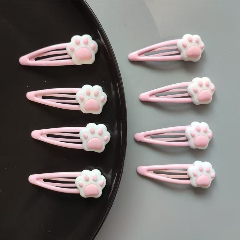 Cartoon Cat Paw Shape Hairpins - Cat Claw Bark incelemesi ve fiyatı