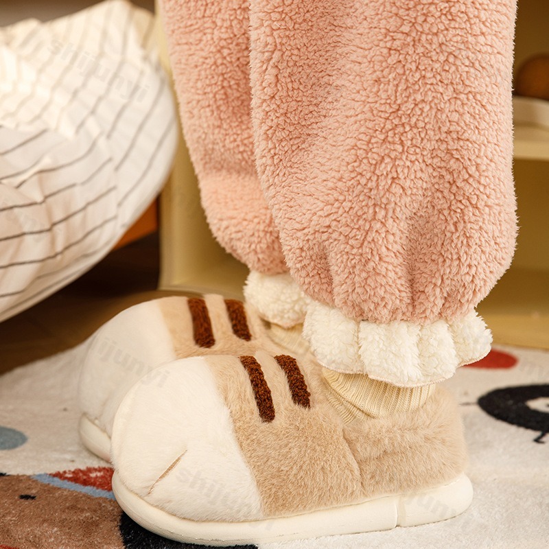 Winter Warm Women Home Slipper - Cat Claw Bark incelemesi ve fiyatı