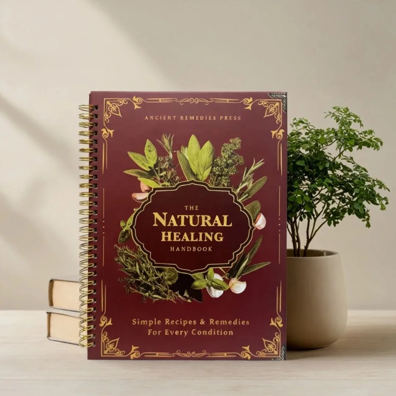 Natural Healing Manual Spiral  - Herbal Wellness Book incelemesi ve fiyatı