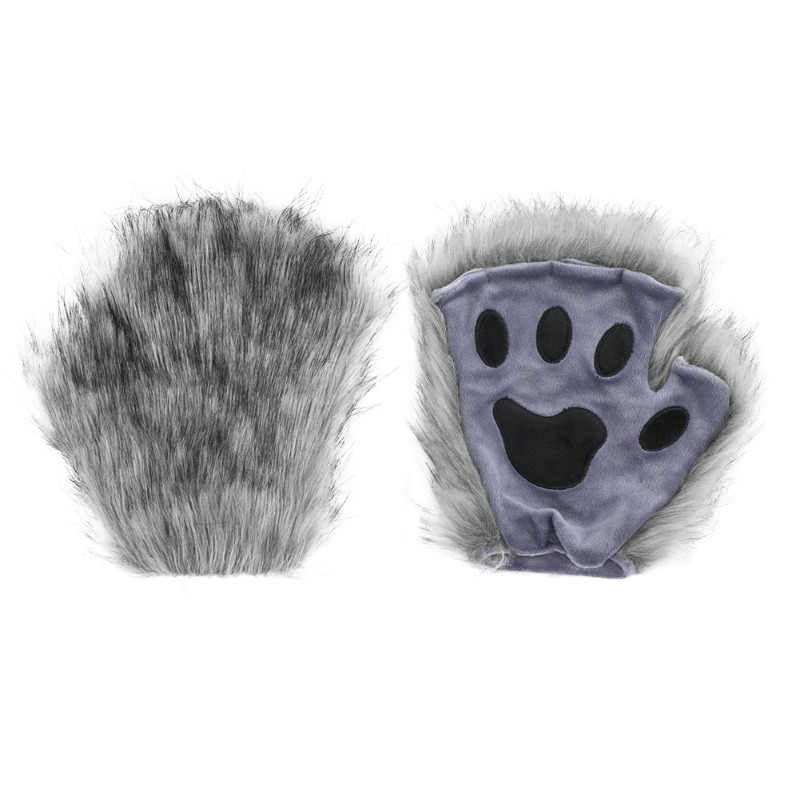 Furry Cat Ears Mask Tail & Paw - Cat Claw Bark incelemesi ve fiyatı