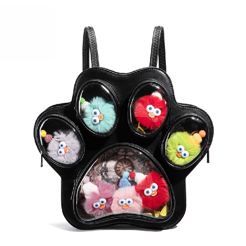 Cute Cat Paw Shape Ita Bag, PU - Cat Claw Bark incelemesi ve fiyatı