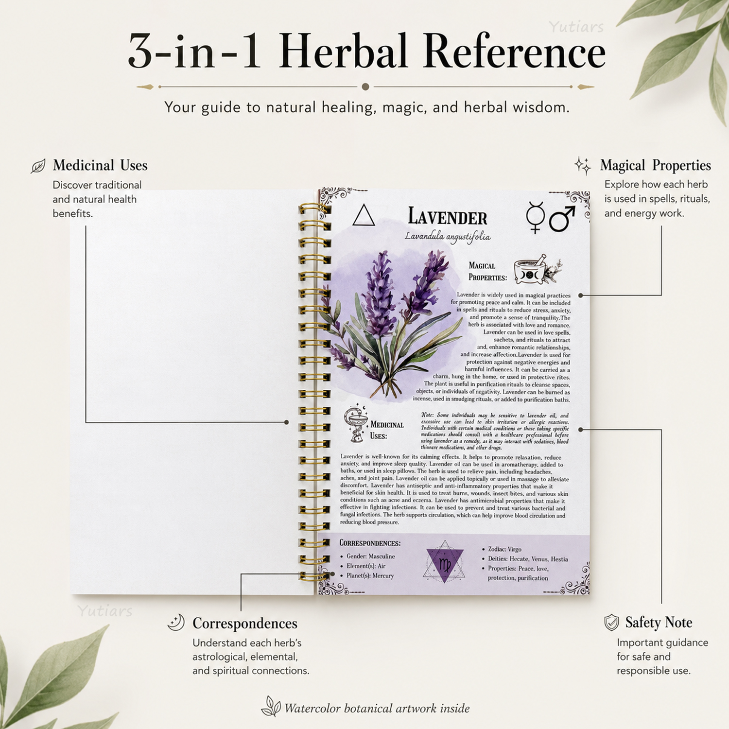 1Pc Natural Herbal Therapy Spi - Herbal Holistic Wellness incelemesi ve fiyatı