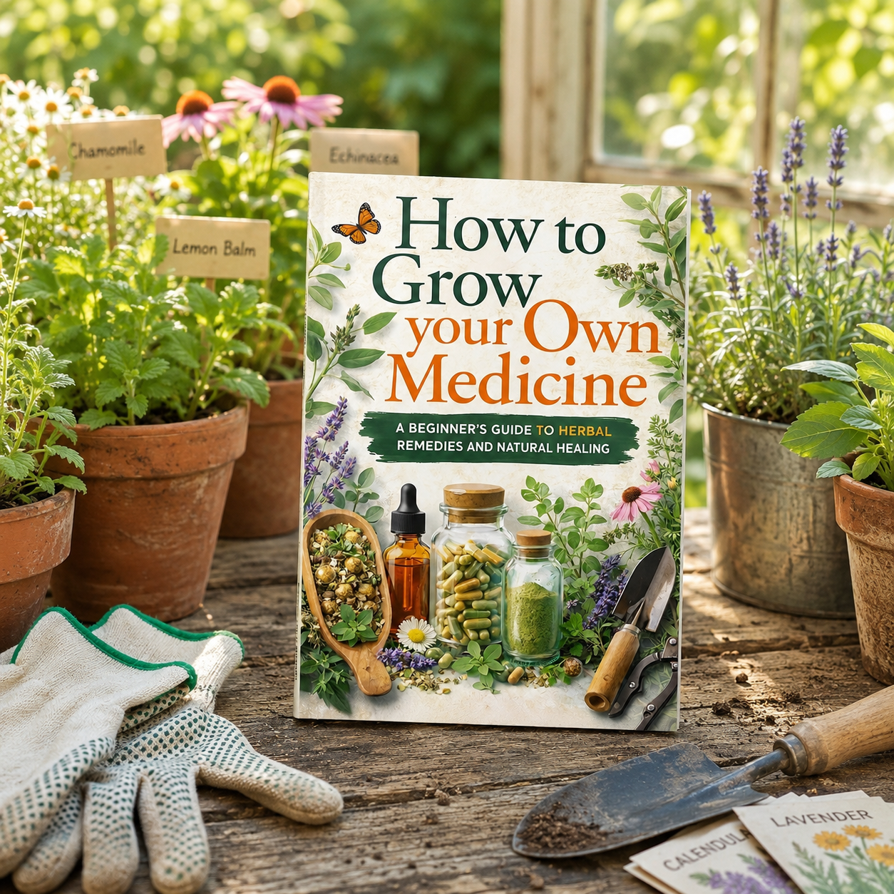 Grow Your Own Medicinal Herbs, - Herbal Holistic Wellness incelemesi ve fiyatı