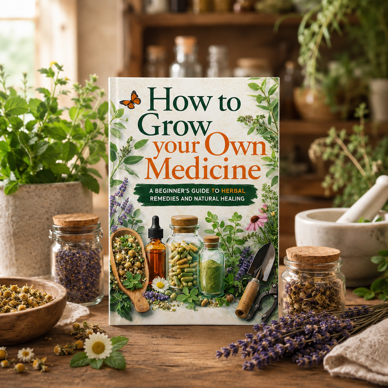 Grow Your Own Medicinal Herbs, - Herbal Holistic Wellness incelemesi ve fiyatı