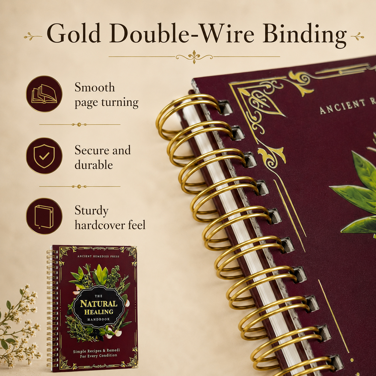 1Pc Spiral Bound Holistic Well - Herbal Holistic Wellness incelemesi ve fiyatı