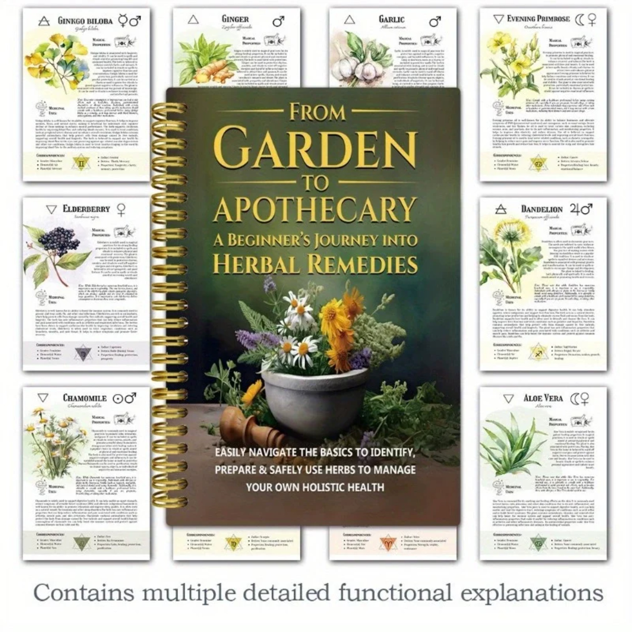 From Garden To Apothecary A Be - Herbal Wellness Book incelemesi ve fiyatı