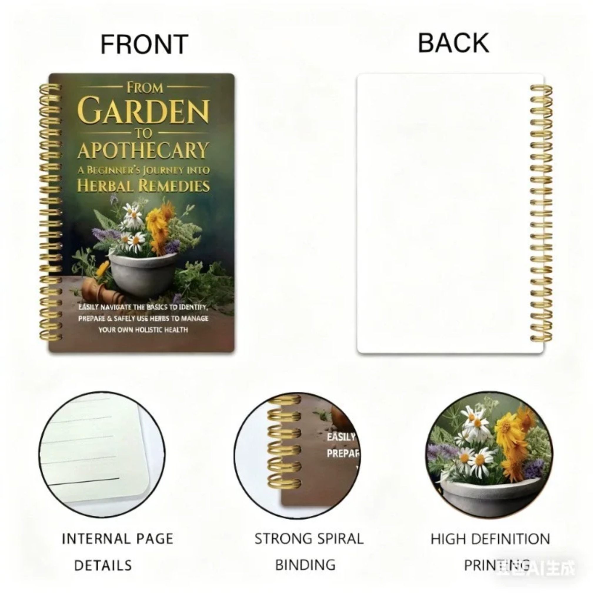From Garden To Apothecary A Be - Herbal Wellness Book incelemesi ve fiyatı