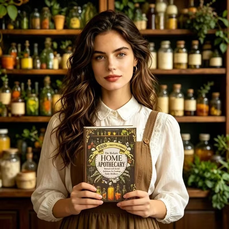 🔥Home Apothecary Handbook: 100 - Herbal Holistic Wellness incelemesi ve fiyatı