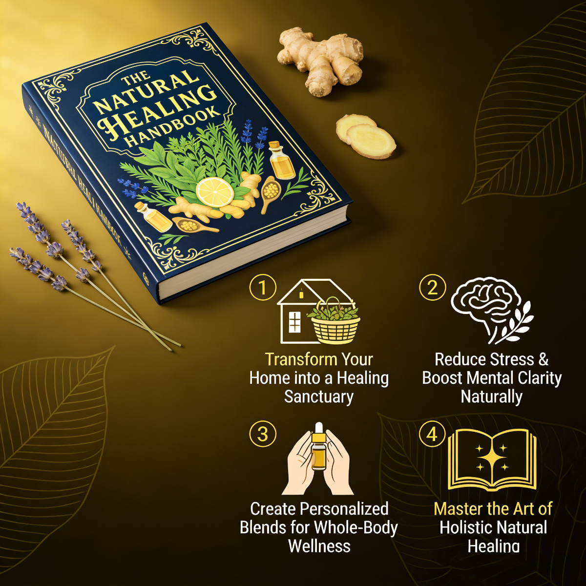 The Natural Healing Handbook:  - Herbal Holistic Wellness incelemesi ve fiyatı