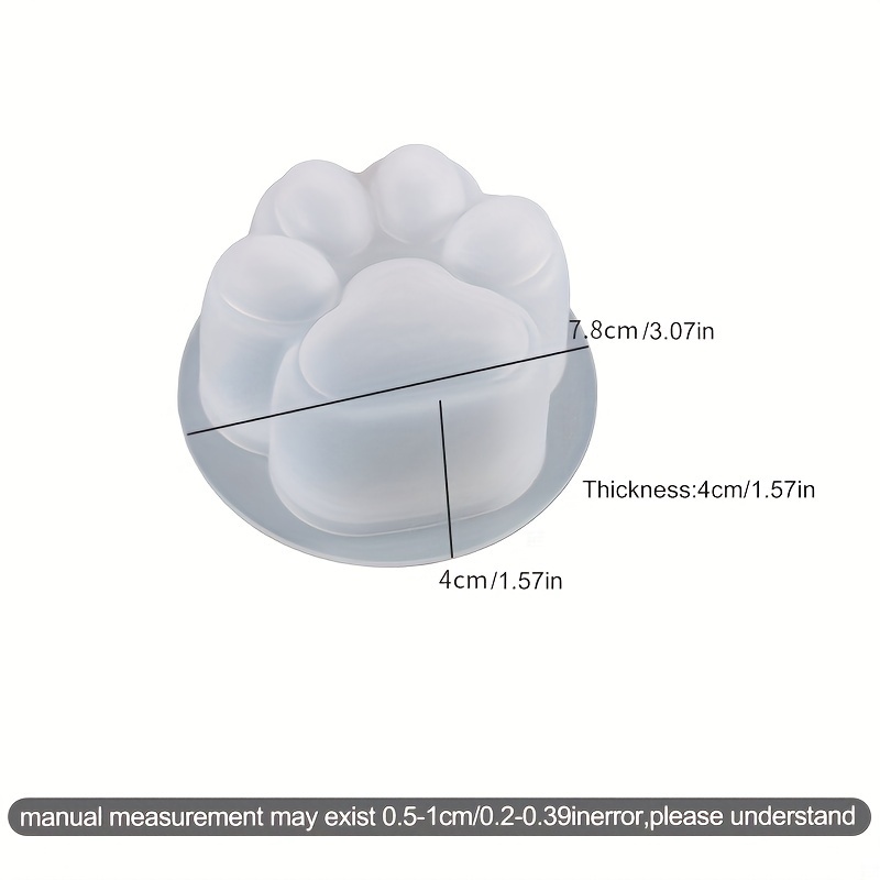1 Large Cat Paw Silicone Mold， - Cat Claw Bark incelemesi ve fiyatı